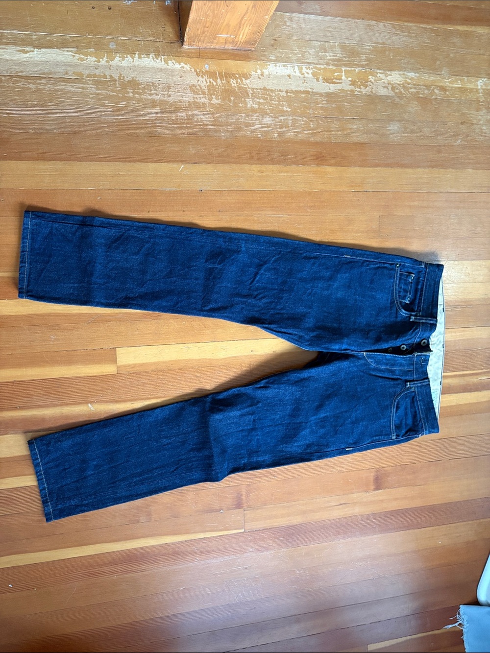 rag & bone Indigo Straight-Leg Jeans